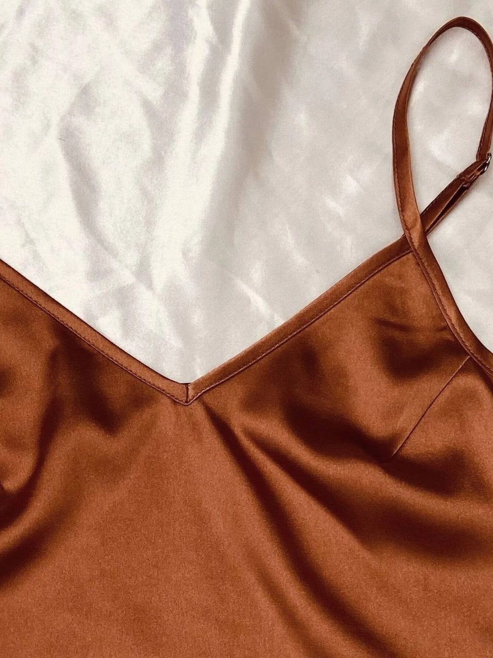 Satin Cami Top & Tie Waist Shorts & Pants & Hairband PJ Set