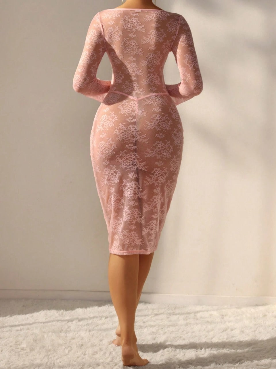 Women's Hollow Lace Sexy Lingerie Set